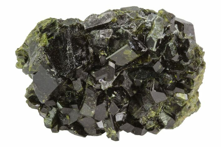 Epidote Crystal Cluster - Peru #98943